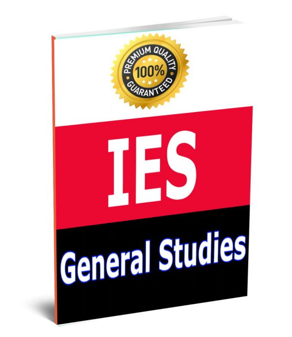 IES General StudieBook study material Notes