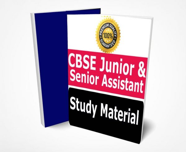 CBSE Junior Assistant & Senior Assistant Study Material Notes