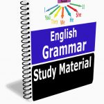 English Grammar Notes Study Material Book Best Notes