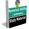Numerical Ability( Arithmetic) Study Material Book Best Notes