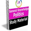 Politics GK & GS Study Materials Book The Best Notes All Topics