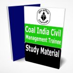 Coal India Civil Management Trainee Study Material Book Notes CIL MT