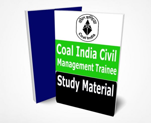 Coal India Civil Management Trainee Study Material Book Notes CIL MT
