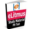 eLitmus Study Material Book Notes pH test