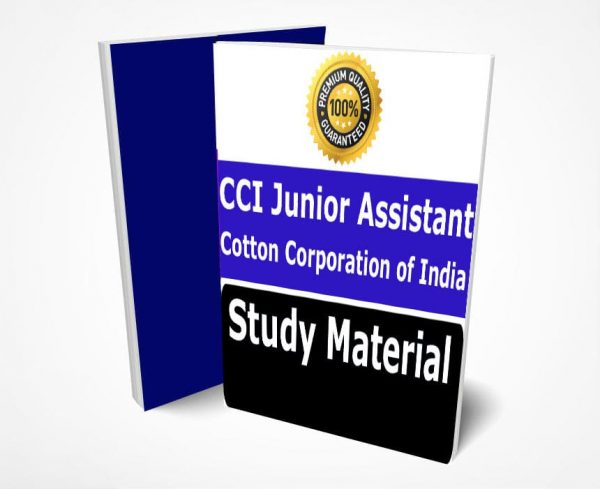 CCI Junior Assistant Study Material Notes -Buy Online Full Syllabus Text BookCotton Corporation