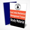 Coal India Mechanical Management Trainee Study Material Book Notes Pdf