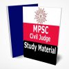 MPSC Civil Judge Study Material Notes