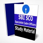 SBI SCO Study Material Notes(Specialist Cadre Officers)