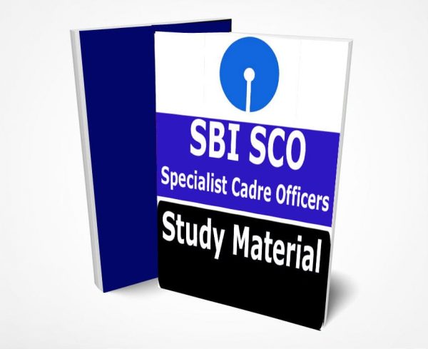SBI SCO Study Material Notes(Specialist Cadre Officers)