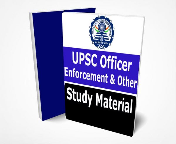 UPSC Enforcement Officer Study Material Notes Fully Updated Syllabus Text Books