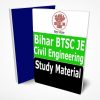 BTSC JE Civil Engineering Study Material Notes -Buy Online Full Syllabus Text Book Bihar Junior Engineer