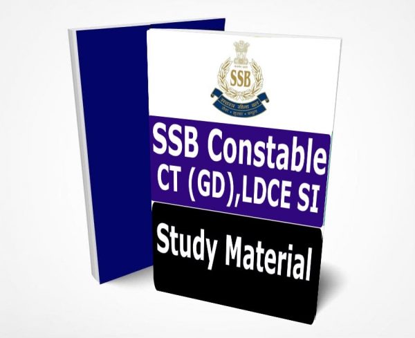 SSB Constable Study Material Lecture Notes 2020 Buy Online Full Syllabus Text Book CT (GD), LDCE SI
