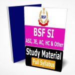 BSF SI Study Material Lecture Notes 2025 (Topic-wise) Buy Online Full Syllabus Text Book Sub-Inspector (ASI, JE, AC, HC & Various Vacancy)